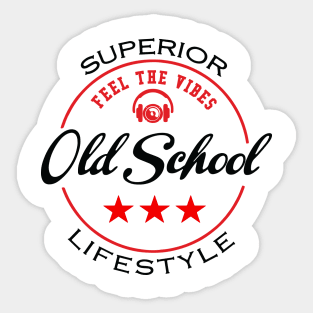 old school Sticker